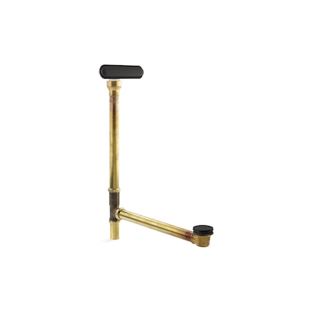 Kohler Clearflo Slotted Overflow Brass Bath Drain 7271-BL